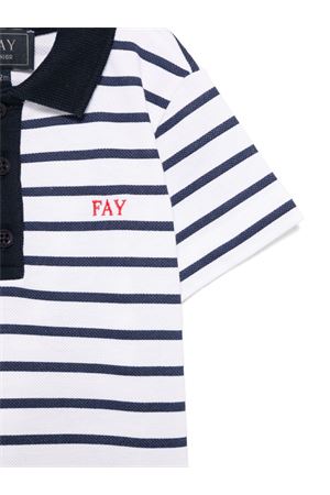 Polo a righe FAY KIDS | FW8511Z3017101BL